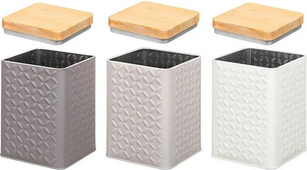 Изображение товара Набор емкостей для хранения Elan Gallery 240567 (3шт)