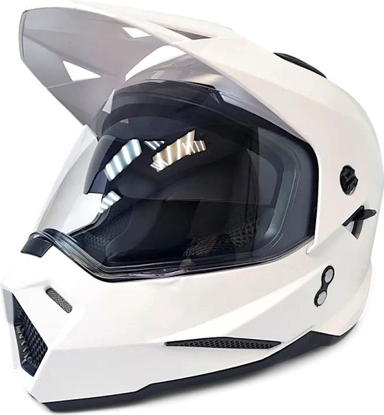 Изображение товара Мотошлем AiM JK802 / 802-007-L (L, White Glossy)