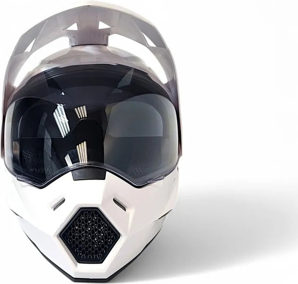 Изображение товара Мотошлем AiM JK802 / 802-007-L (L, White Glossy)