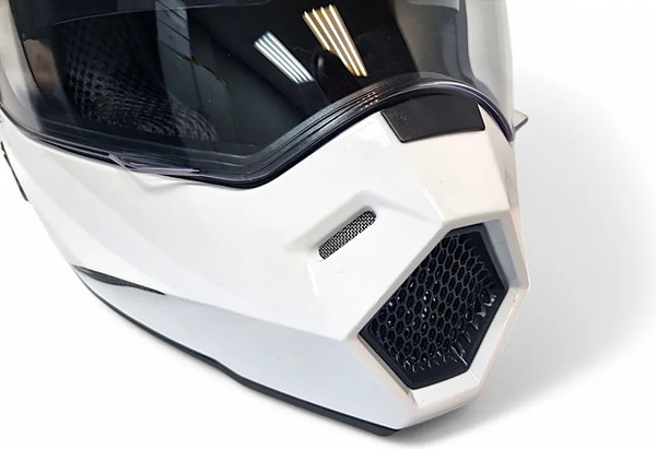 Изображение товара Мотошлем AiM JK802 / 802-007-L (L, White Glossy)