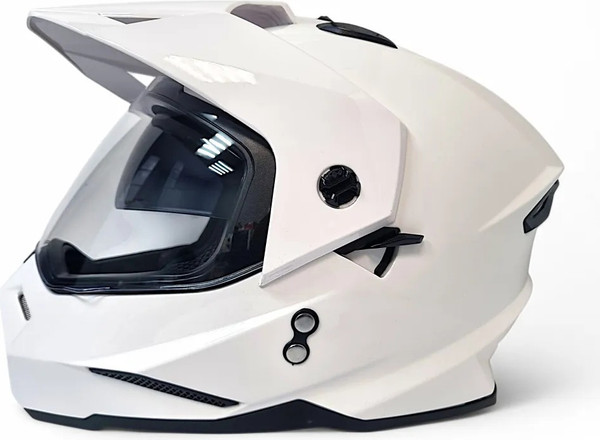 Изображение товара Мотошлем AiM JK802 / 802-007-M (M, White Glossy)