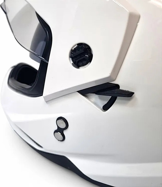 Изображение товара Мотошлем AiM JK802 / 802-007-M (M, White Glossy)