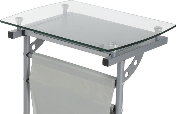 Изображение товара Компьютерный стол Woodville Riko / 11670 (серый)