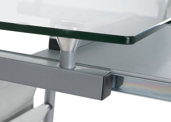 Изображение товара Компьютерный стол Woodville Riko / 11670 (серый)