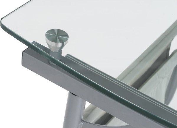 Изображение товара Компьютерный стол Woodville Riko / 11670 (серый)