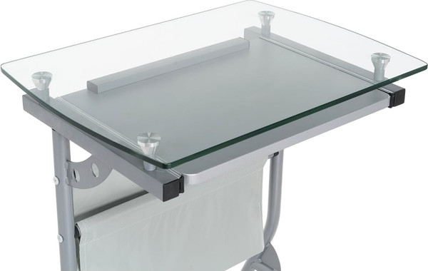 Изображение товара Компьютерный стол Woodville Riko / 11670 (серый)