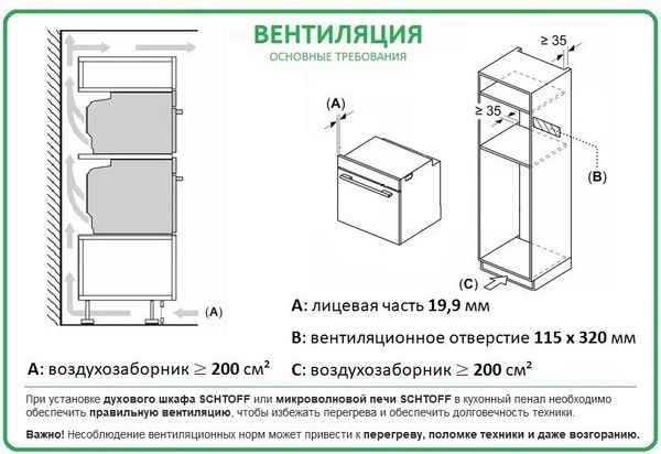 Изображение товара Электрический духовой шкаф Schtoff CME 8006 BK (черный)