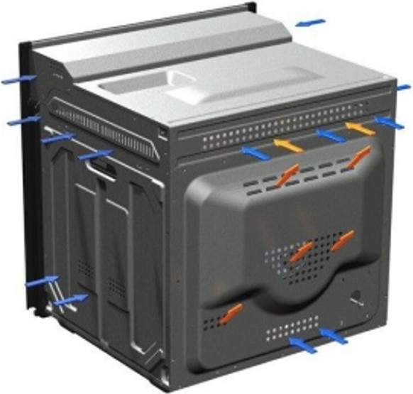 Изображение товара Электрический духовой шкаф Schtoff CME 8006 BK (черный)