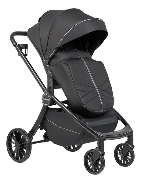 Изображение товара Детская универсальная коляска Farfello Baby Shell 2025 3в1 / BBS-011 (черный)