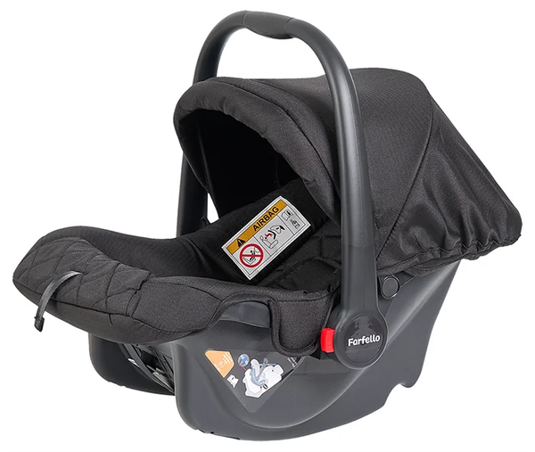 Изображение товара Детская универсальная коляска Farfello Baby Shell 2025 3в1 / BBS-011 (черный)