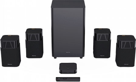 Изображение товара Звуковая панель (саундбар) Hisense HT Saturn (черный)