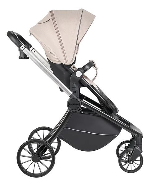 Изображение товара Детская универсальная коляска Farfello Baby Shell 2025 3в1 / BBS-013 (кофейный комби)