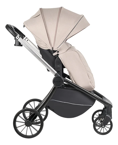 Изображение товара Детская универсальная коляска Farfello Baby Shell 2025 3в1 / BBS-013 (кофейный комби)