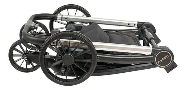 Изображение товара Детская универсальная коляска Farfello Baby Shell 2025 3в1 / BBS-013 (кофейный комби)