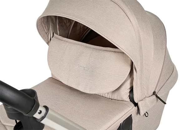 Изображение товара Детская универсальная коляска Farfello Baby Shell 2025 3в1 / BBS-013 (кофейный комби)