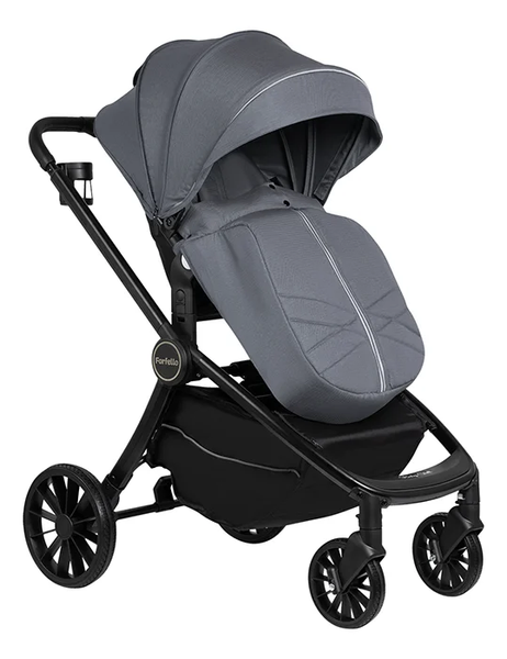 Изображение товара Детская универсальная коляска Farfello Baby Shell 2025 3в1 / BBS-014 (серый)