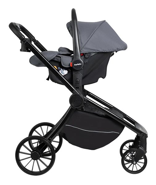 Изображение товара Детская универсальная коляска Farfello Baby Shell 2025 3в1 / BBS-014 (серый)