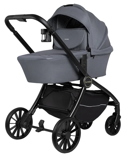 Изображение товара Детская универсальная коляска Farfello Baby Shell 2025 3в1 / BBS-014 (серый)