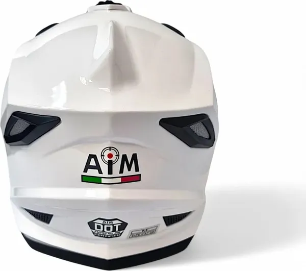 Изображение товара Мотошлем AiM JK802 / 802-007-XXL (XXL, White Glossy)