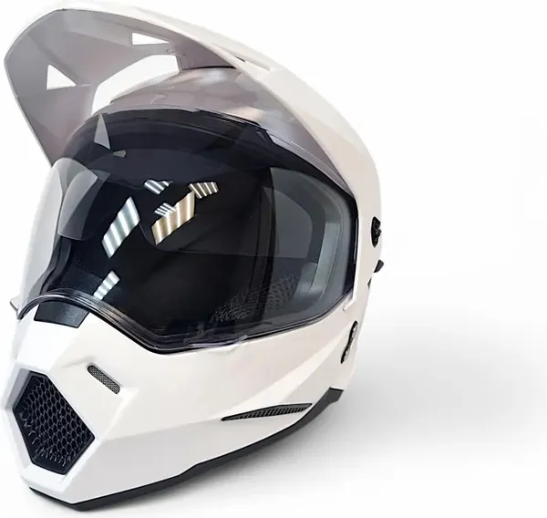 Изображение товара Мотошлем AiM JK802 / 802-007-XXL (XXL, White Glossy)