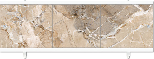 Изображение товара Экран для ванны МетаКам Монолит-М 1.68 (мрамор коричневый)