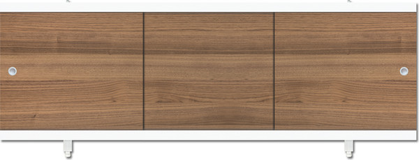 Изображение товара Экран для ванны МетаКам Монолит-М 1.68 (орех темный)