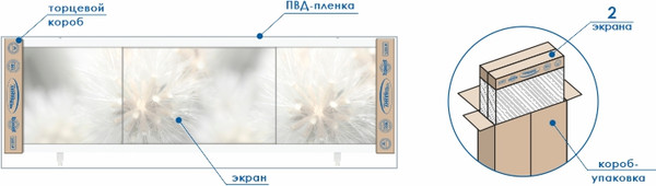 Изображение товара Экран для ванны МетаКам Монолит-М 1.68 (серо-бежевый)