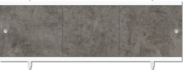 Изображение товара Экран для ванны МетаКам Монолит-М 1.48 (бетон коричневый)