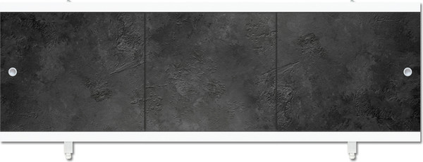 Изображение товара Экран для ванны МетаКам Монолит-М 1.48 (камень черный)