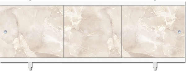 Изображение товара Экран для ванны МетаКам Монолит-М 1.48 (мрамор бежевый)