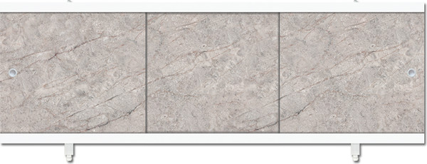 Изображение товара Экран для ванны МетаКам Монолит-М 1.48 (камень серый)