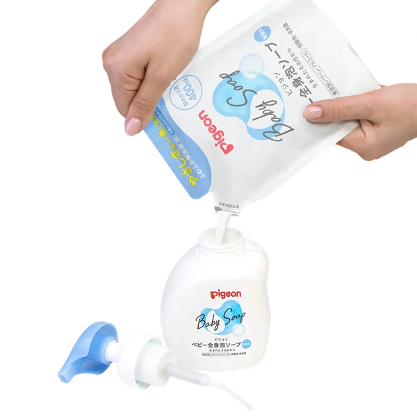 Изображение товара Мыло жидкое детское Pigeon Для младенцев 1024562 (400мл, дойпак)