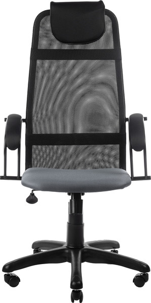 Изображение товара Кресло офисное Mio Tesoro Эрнесто (серый/черный)