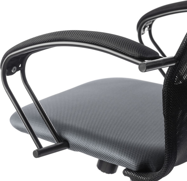 Изображение товара Кресло офисное Mio Tesoro Эрнесто (серый/черный)