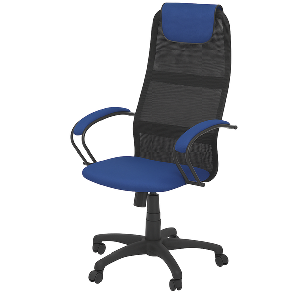 Изображение товара Кресло офисное Mio Tesoro Эрнесто (синий/черный)