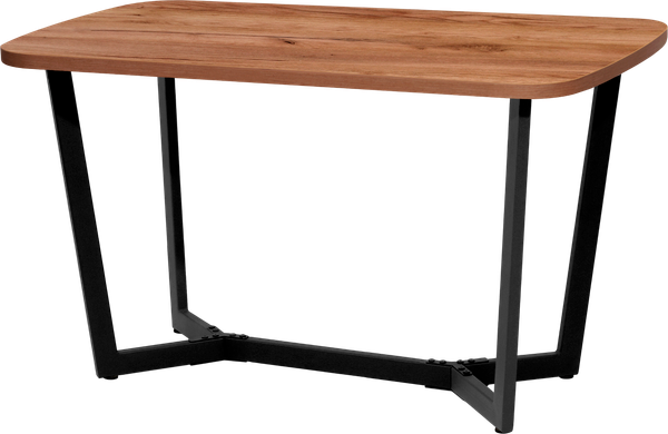Изображение товара Обеденный стол Millwood Мюнхен 140х80 (дуб табачный Craft/металл черный)