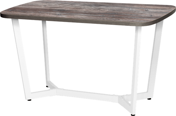 Изображение товара Обеденный стол Millwood Мюнхен 140х80 (сосна пасадена/металл белый)