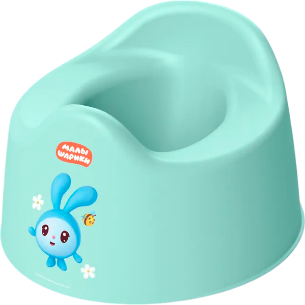 Изображение товара Детский горшок Малышарики 431337409 (зеленый)