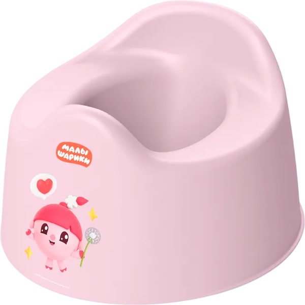 Изображение товара Детский горшок Малышарики 431337405 (розовый)