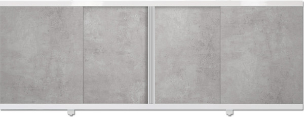 Изображение товара Экран для ванны МетаКам Купе 1.69 (бетон)