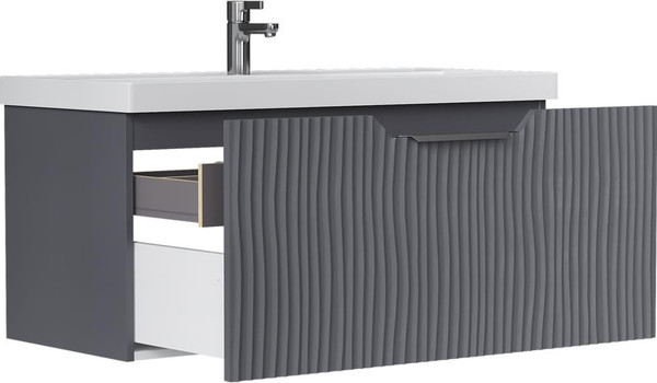 Изображение товара Тумба с умывальником EQUIL Mirage 100.1Y 78857 (подвесная)