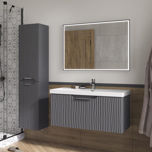 Изображение товара Тумба с умывальником EQUIL Mirage 100.1Y 78857 (подвесная)