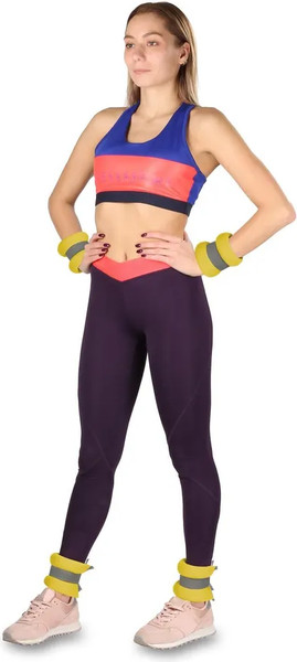 Изображение товара Комплект утяжелителей Indigo Sport SM-258 (желтый)