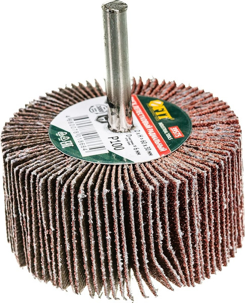 Изображение товара Шлифовальный круг FIT 60х30х6мм Р 100 / 39575