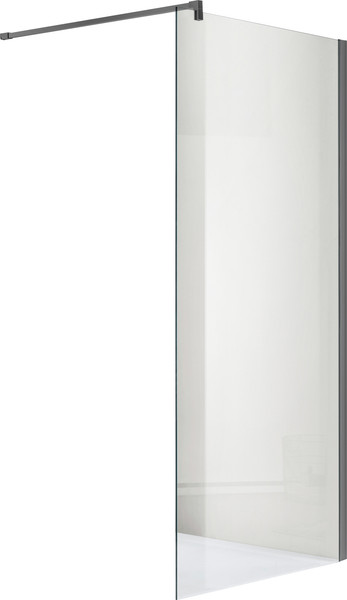 Изображение товара Душевая стенка Adema Реген 90 Walk-In (графит браш)