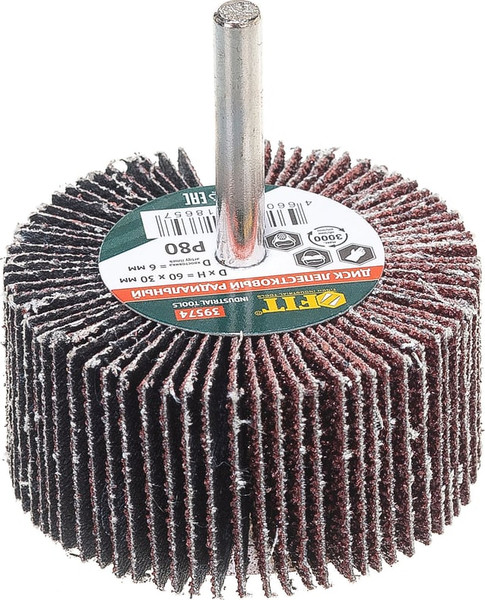 Изображение товара Шлифовальный круг FIT 60х30х6мм Р 80 / 39574