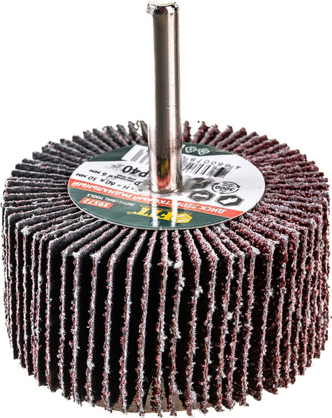 Изображение товара Шлифовальный круг FIT 60х30х6мм Р 40 / 39572