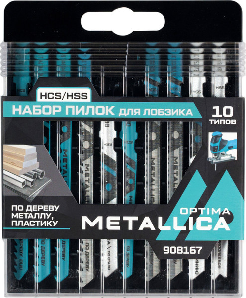 Изображение товара Набор пильных полотен Metallica Optima №4 / 908167
