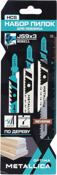 Изображение товара Набор пильных полотен Metallica Optima №9 / 908211