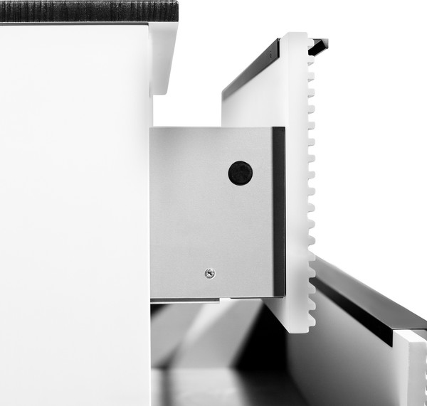 Изображение товара Тумба под умывальник Runo Орлеан 60 (подвесная, белый матовый/черный)